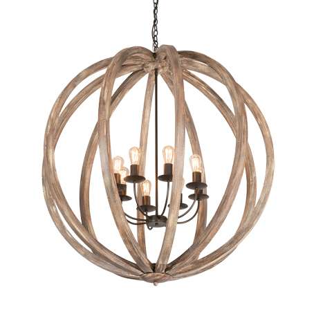 8 Light 46" Wide Pendant