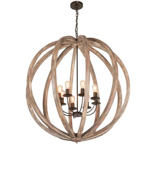8 Light 46" Wide Pendant