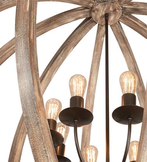 8 Light 46" Wide Pendant