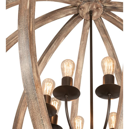 Meyda Tiffany 8 Light 46" Wide Pendant