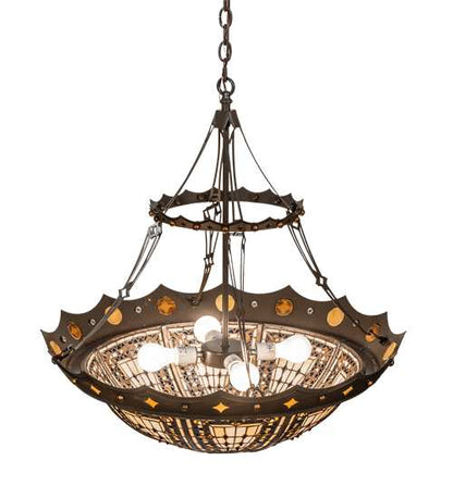 4 Light 30" Wide Pendant