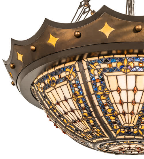 4 Light 30" Wide Pendant