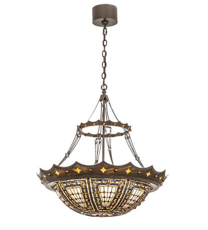 4 Light 30" Wide Pendant