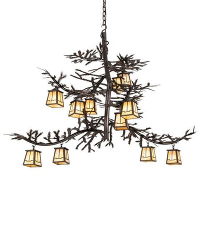 Long Pine Branch 12 Light 37" Wide Chandelier