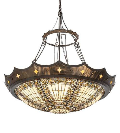 6 Light 50" Wide Pendant