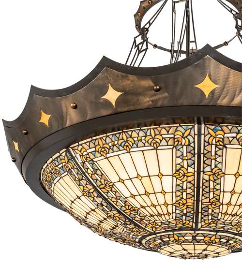 6 Light 50" Wide Pendant