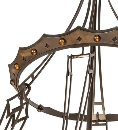 6 Light 50" Wide Pendant