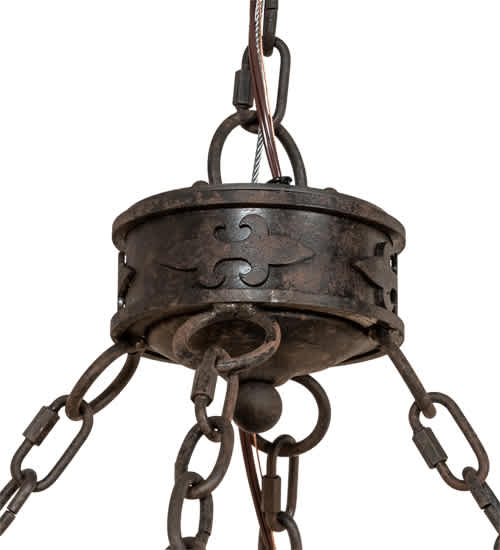 Calandra 8 Light 42" Wide Taper Candle Style Chandelier