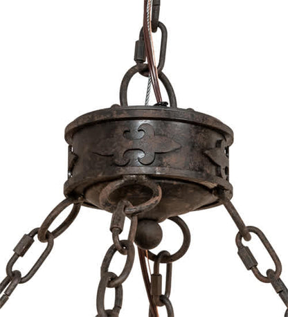 Calandra 8 Light 42" Wide Taper Candle Style Chandelier