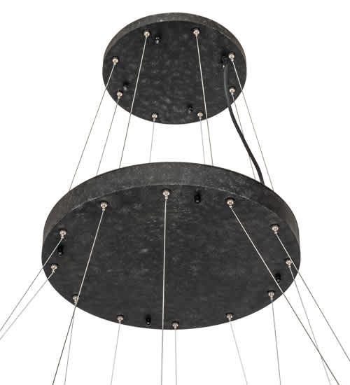 4 Light 60" Wide Suspension Multi Light Pendant