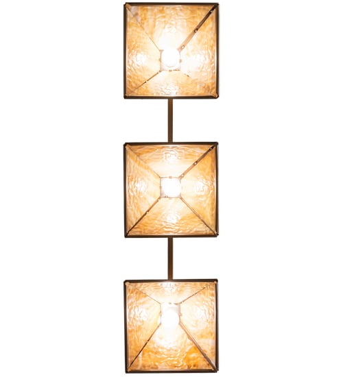 3 Light 45" Wide Linear Pendant