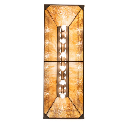 Meyda Tiffany 6 Light 48" Wide Billiard Linear Pendant