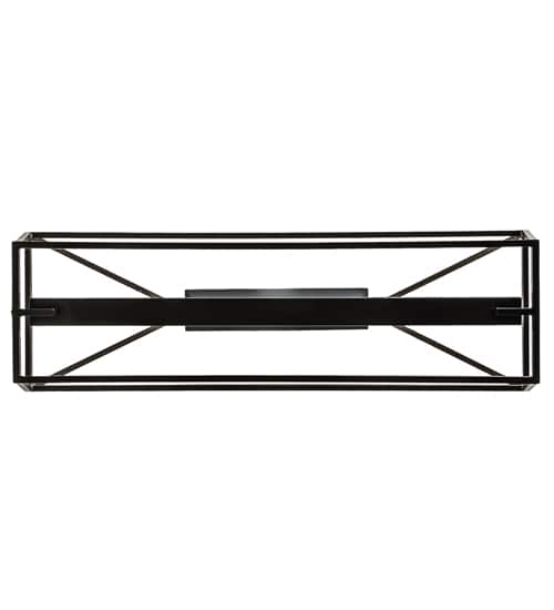 5 Light 41" Wide Taper Candle Linear Pendant