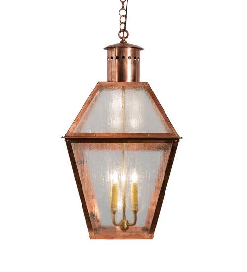 4 Light 247" Wide Taper Candle Pendant