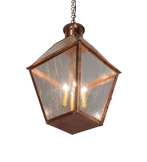 4 Light 247" Wide Taper Candle Pendant