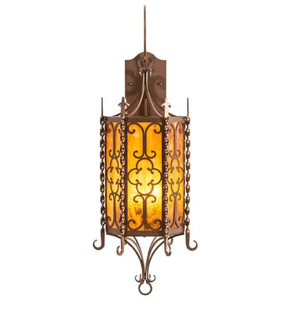 3 Light 33" Tall Wall Sconce