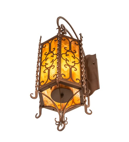 3 Light 33" Tall Wall Sconce