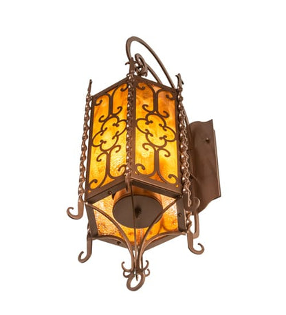 3 Light 33" Tall Wall Sconce