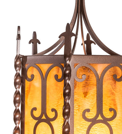 3 Light 33" Tall Wall Sconce