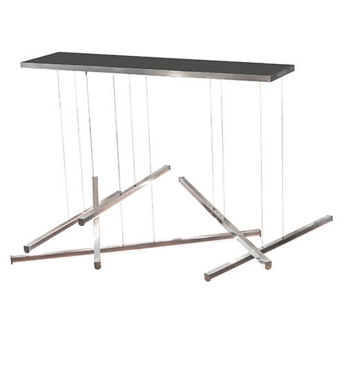 6 Light 93" Wide Abstract Multi Light Pendant