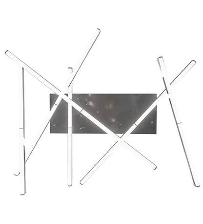 6 Light 93" Wide Abstract Multi Light Pendant