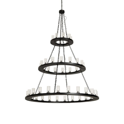 Meyda Tiffany Loxley 48 Light 72" Wide Ring Chandelier
