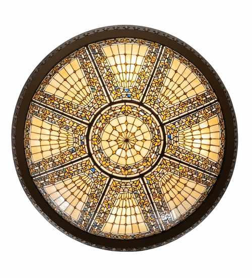 Fleur-de-lis 8 Light 45" Wide Pendant