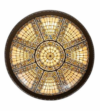 Fleur-de-lis 8 Light 45" Wide Pendant