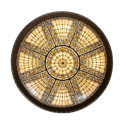 Meyda Tiffany Fleur-de-lis 8 Light 45" Wide Pendant