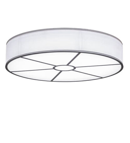 Cilindro 36" Wide LED Flush Mount Drum Ceiling Fixture