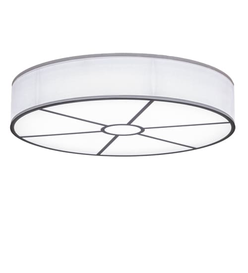 Cilindro 36" Wide LED Flush Mount Drum Ceiling Fixture