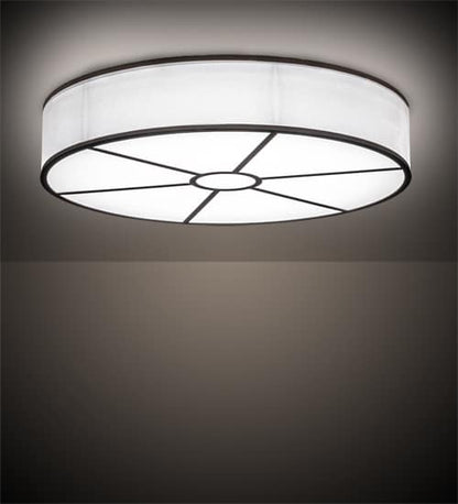 Cilindro 36" Wide LED Flush Mount Drum Ceiling Fixture