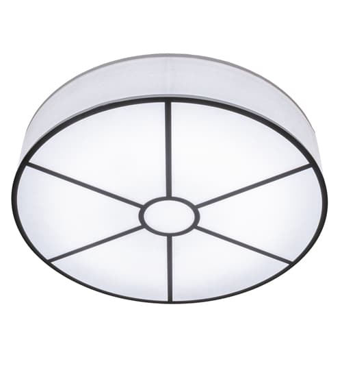 Cilindro 36" Wide LED Flush Mount Drum Ceiling Fixture