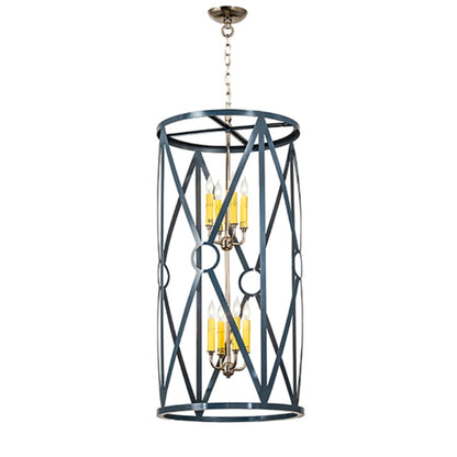 Meyda Tiffany 8 Light 18" Wide Taper Candle Pendant