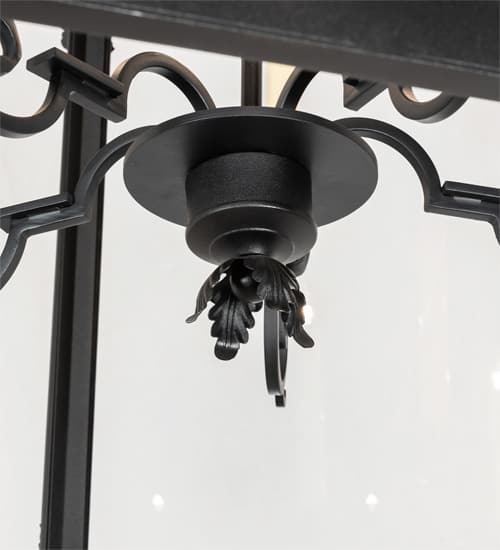 5 Light 46" Wide Taper Candle Pendant