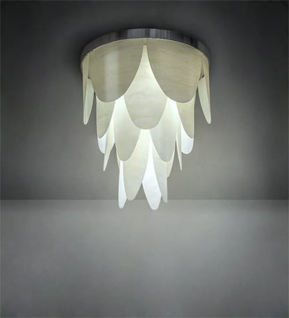 Kronick 12 Light 48" Wide Flush Mount Waterfall Ceiling Fixture