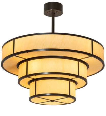 10 Light 36" Wide Pendant