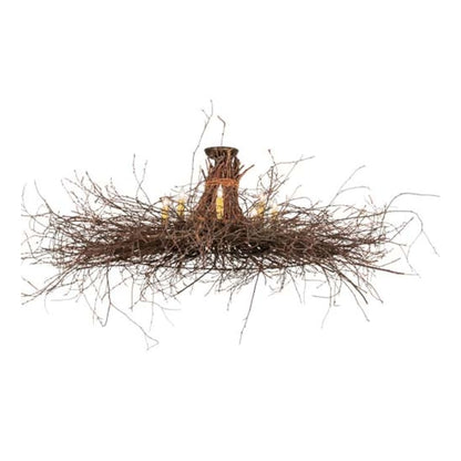 Meyda Tiffany Twigs 8 Light 36" Wide Candle Style Chandelier