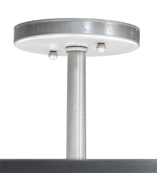 Cilindro 6 Light 36" Wide Semi-Flush Drum Ceiling Fixture - Champagne Finish