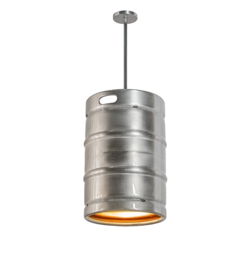 16" Wide Abstract Pendant
