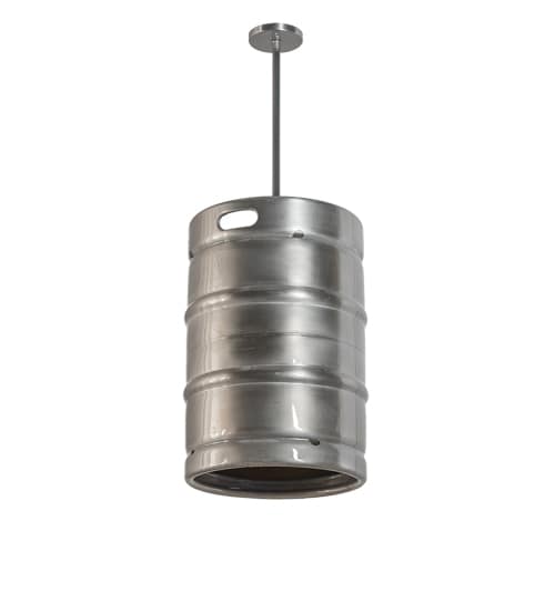 16" Wide Abstract Pendant