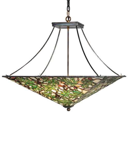 4 Light 38" Wide Pendant