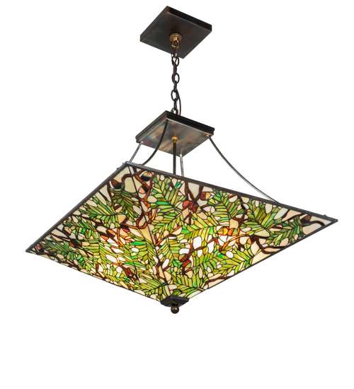 4 Light 38" Wide Pendant