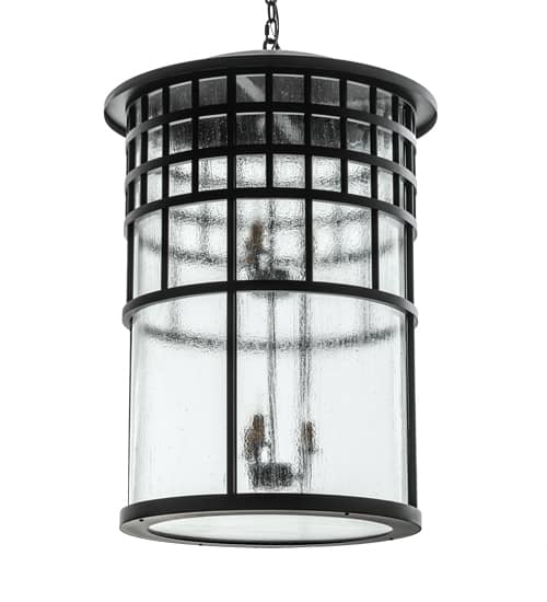 6 Light 24" Wide Taper Candle Pendant