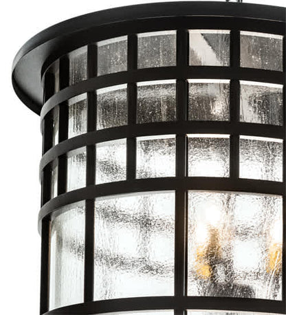 6 Light 24" Wide Taper Candle Pendant