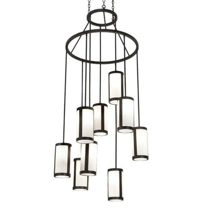 Cartier 9 Light 35" Wide Ring Chandelier