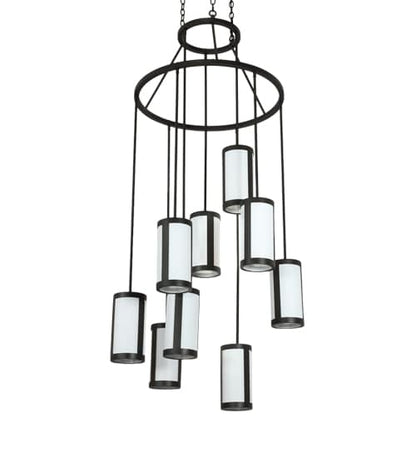 Cartier 9 Light 35" Wide Ring Chandelier