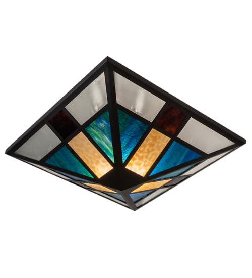 Polaris 43" Wide Semi-Flush Ceiling Fixture