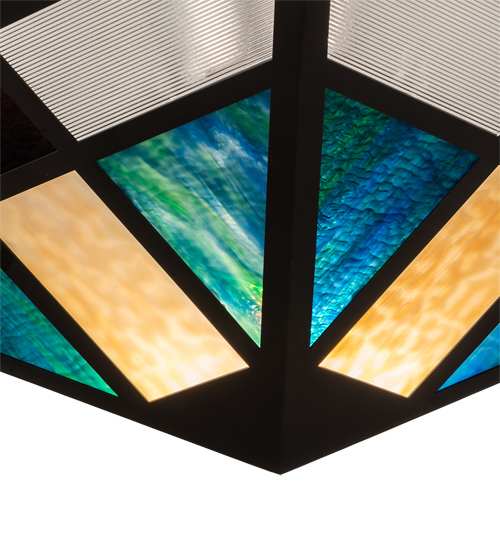 Polaris 43" Wide Semi-Flush Ceiling Fixture