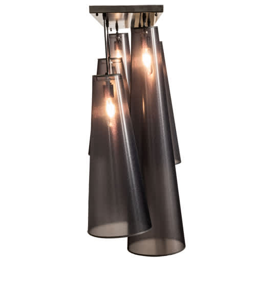 6 Light 13" Wide Multi Light Pendant